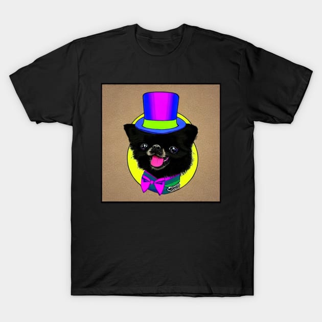 Dapper PomPug T-Shirt by ThatBird